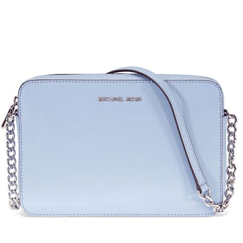 michael kors crossbody bag jet set blue 480|Michael Kors studded crossbody bag.